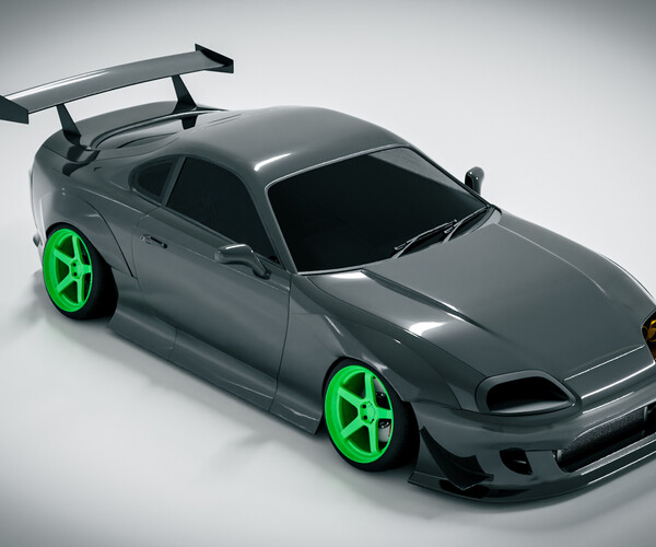 ArtStation - Toyota Supra MK4 Drift Tune | Resources