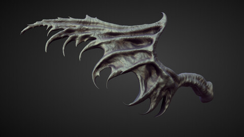 WING26 high poly sculpt