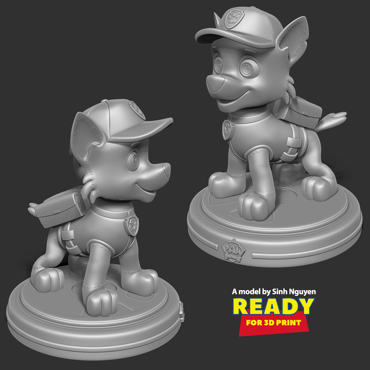 ArtStation - Rocky - Paw Patrol Fanart