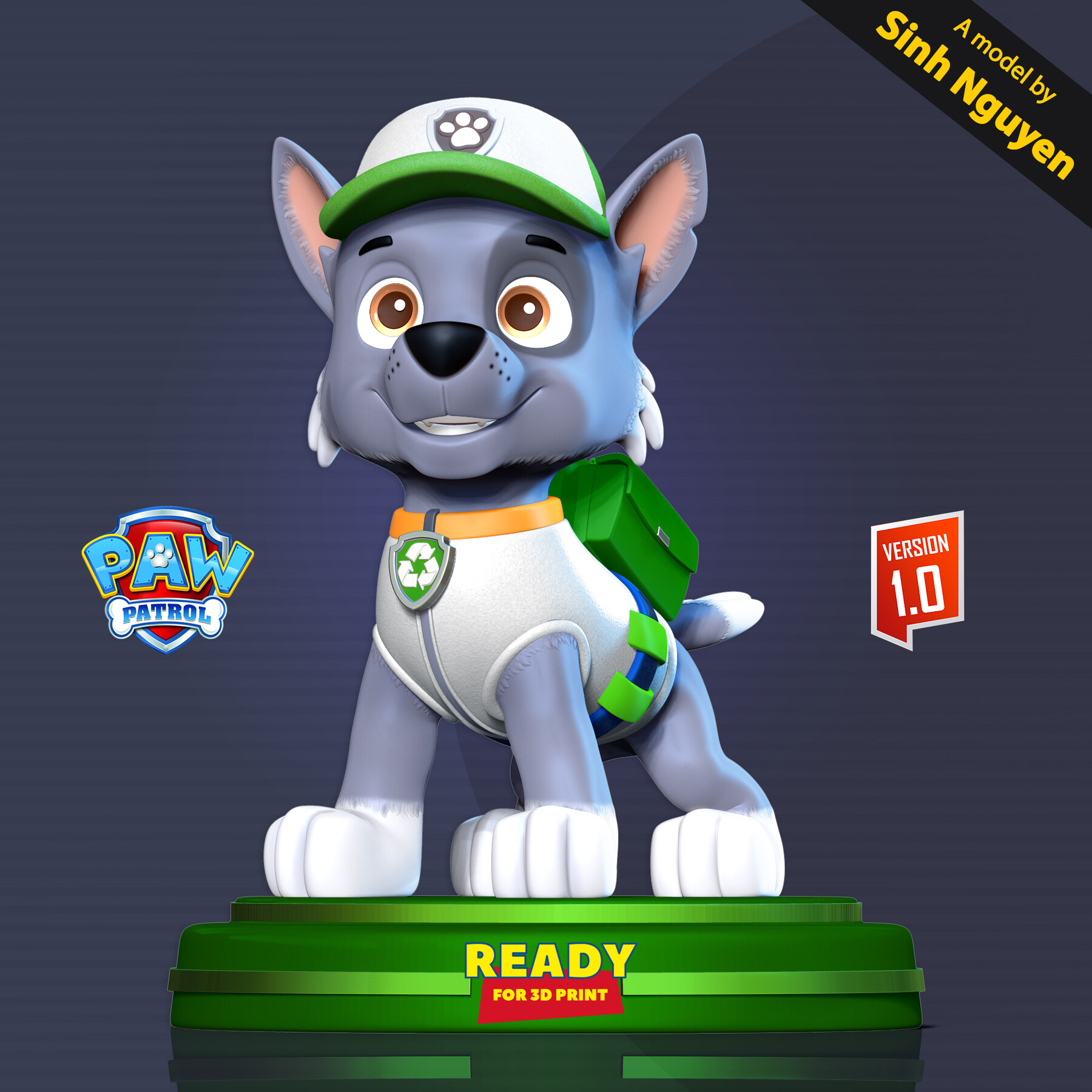 ArtStation - Rocky - Paw Patrol Fanart | Resources