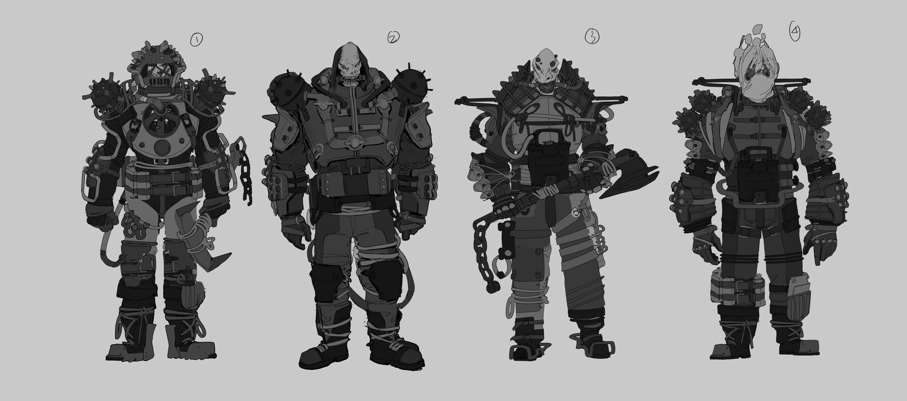 ArtStation - Trench Character Design Tutorial | Tutorials