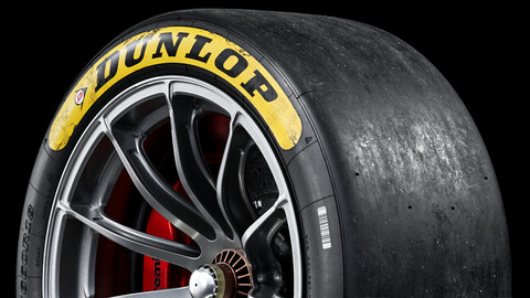 Dunlop® Circuit Slicks • Le Mans 24 • F 265/660 ZR18 (Real World Details)