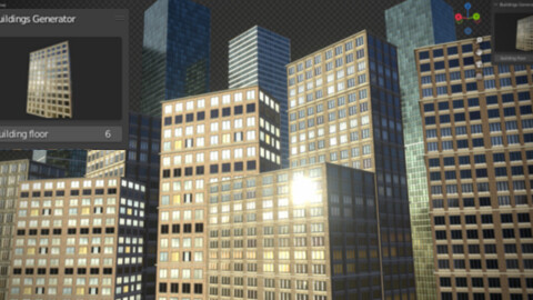 Buildings Generator FREE Blender Addon