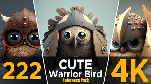 222 Cute Warrior Birds