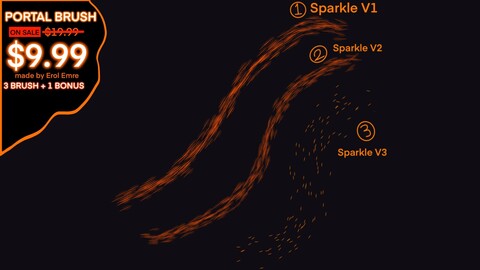 PORTAL BRUSHES (SPARKLE)