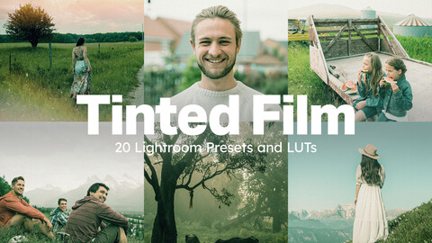 Tinted Film - 20 LUTs and Lightroom Presets