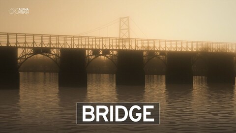 30 Bridge Basemesh Vol.06 (Game Ready)