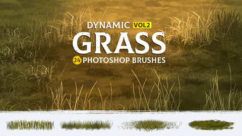 Grass Brushes VOL2 | MS Brushes