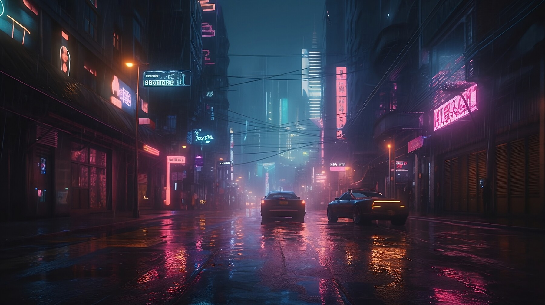 ArtStation - Cyberpunk City Wallpapers | Artworks