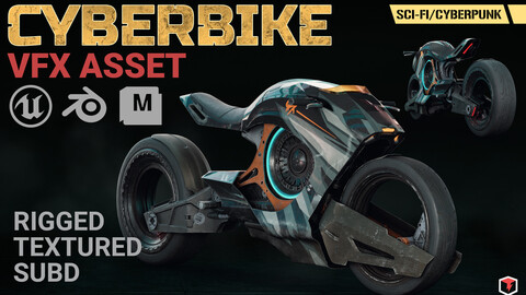 Cyberbike (VFX Asset)