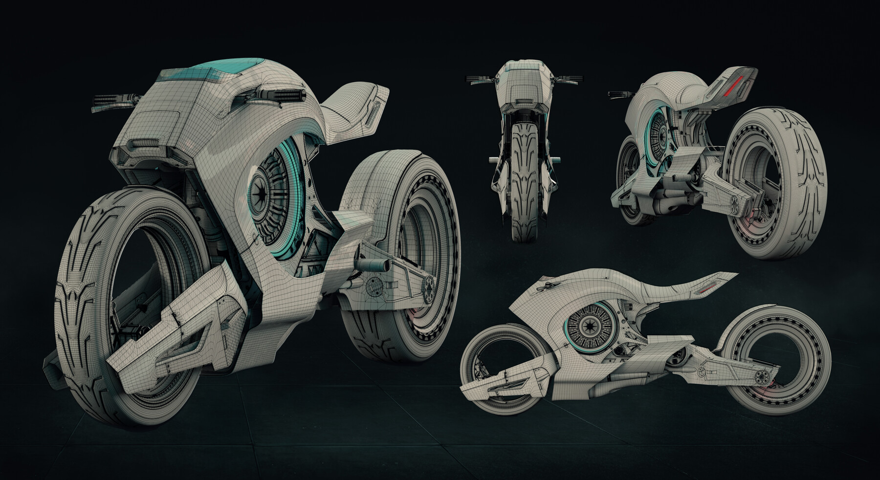 ArtStation - Cyberbike (VFX Asset) | Game Assets