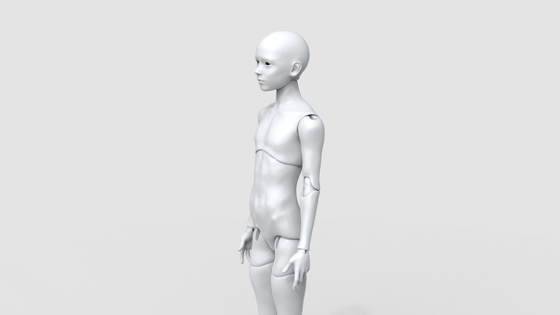 BJD doll boy Cullen ball joint doll | 3D Print Model