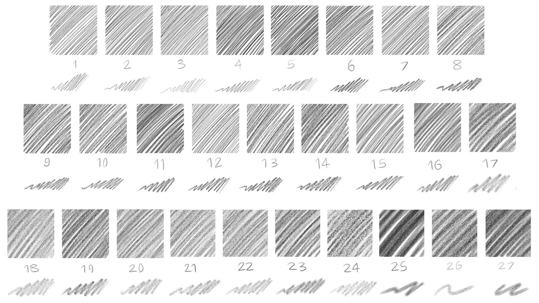 ArtStation - Pencil Brushes for Sketching on Photoshop | Brushes