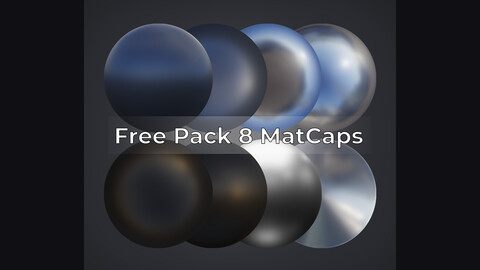 Free Matcap collection #2