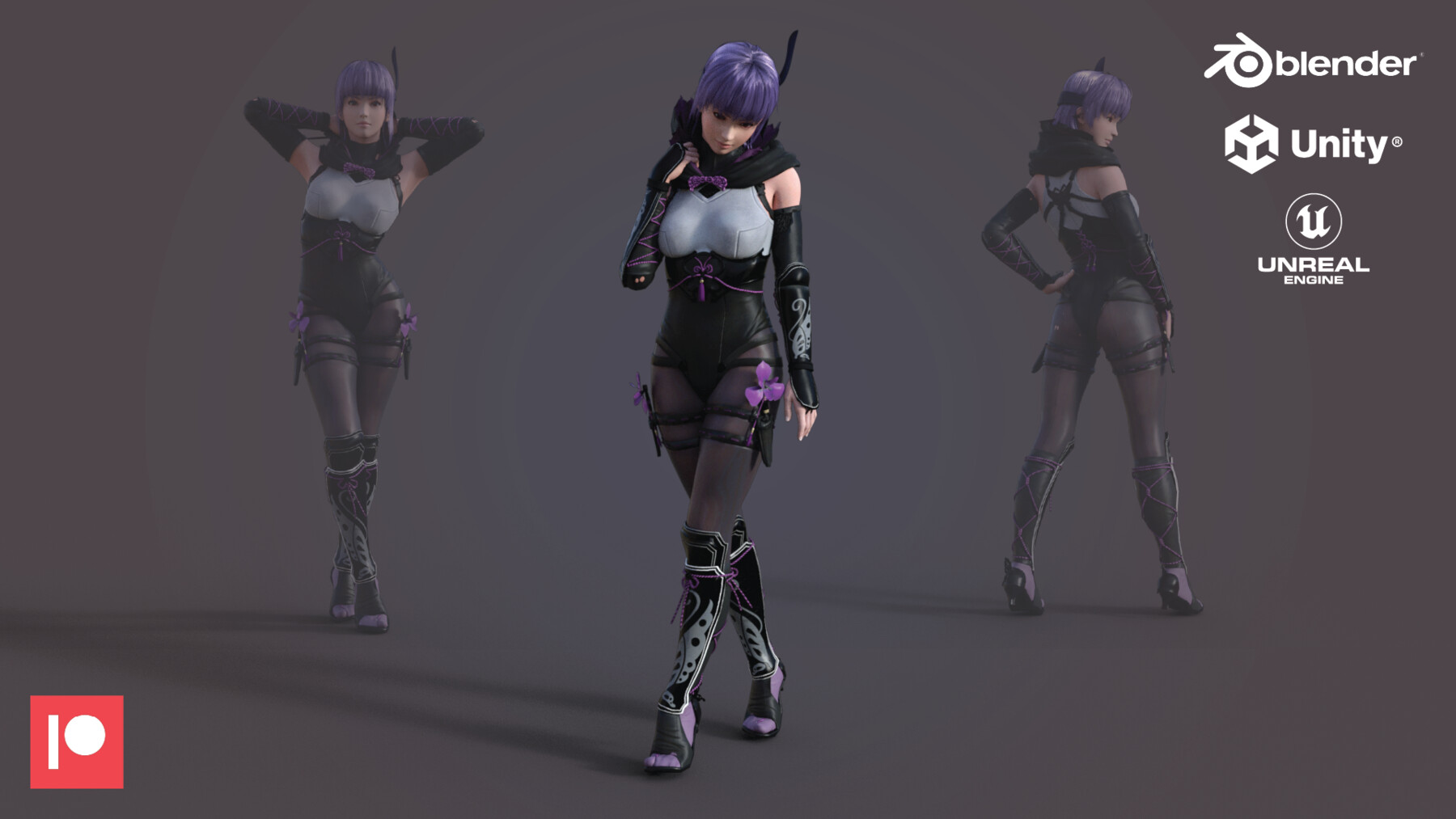 ArtStation - Dead or Alive : Kasumi costume