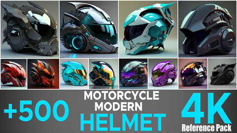 +500 Motorcycle Modern Helmet