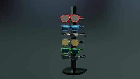 Eyewear 3D Model Collection