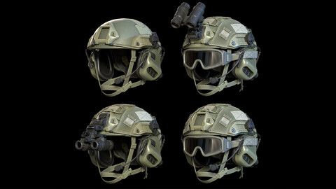 Tactical helmet — Game Ready