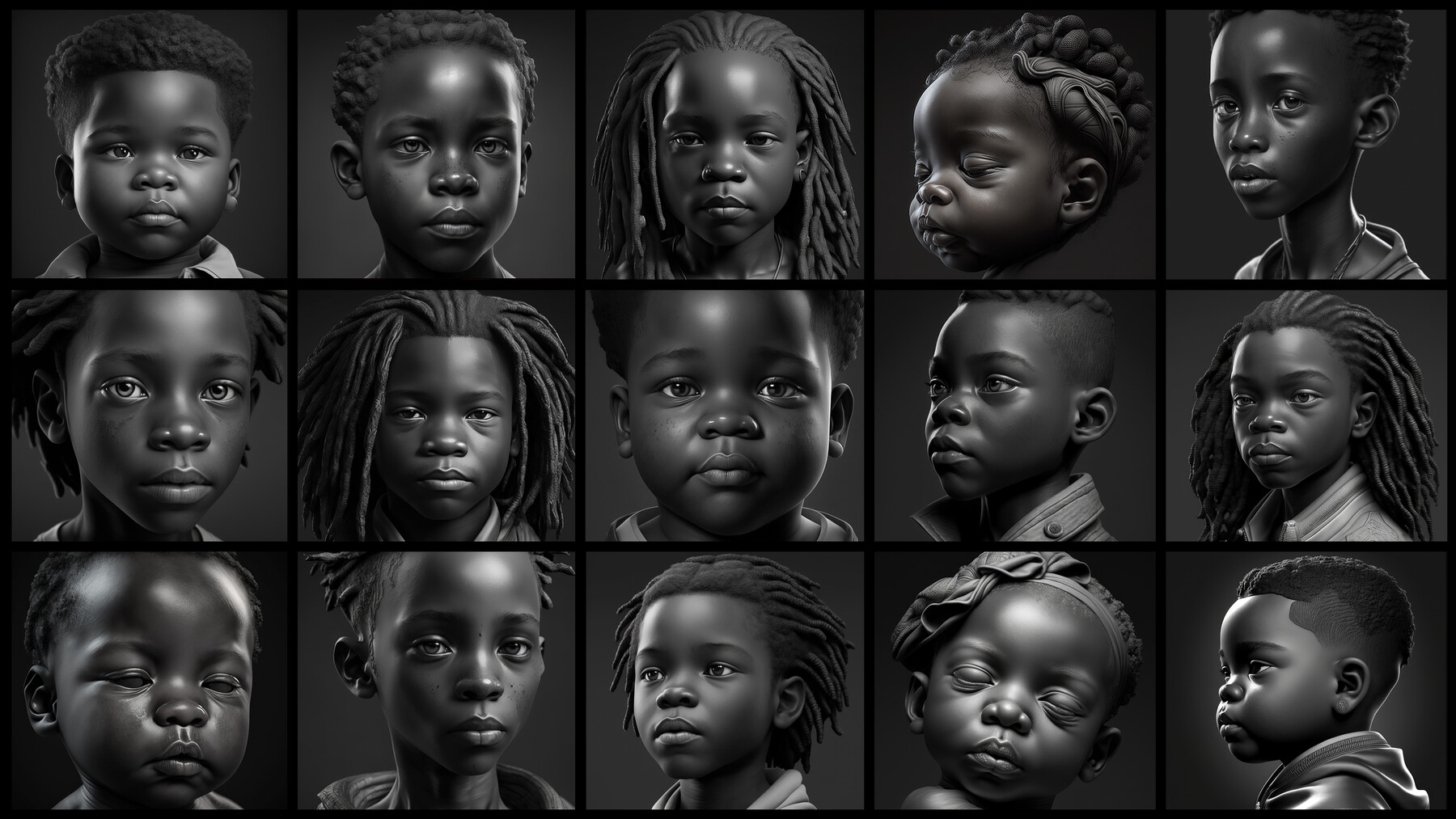 ArtStation - african boy