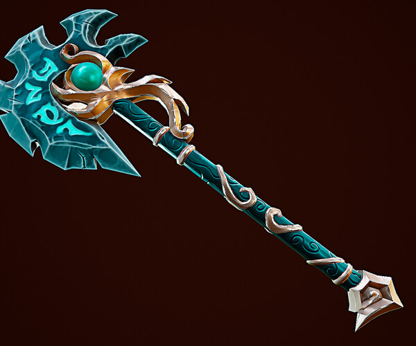 ArtStation - Stylize Axe | Game Assets