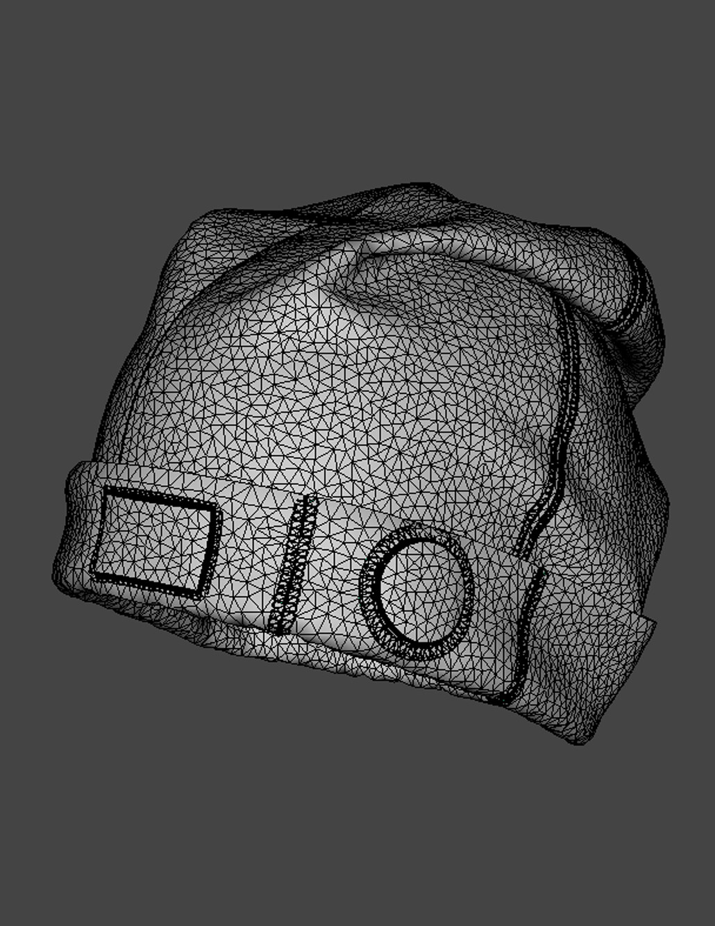 ArtStation - Marvelous Designer Beanie Hat