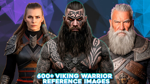 600+ Viking Warrior Male, Female References Pictures