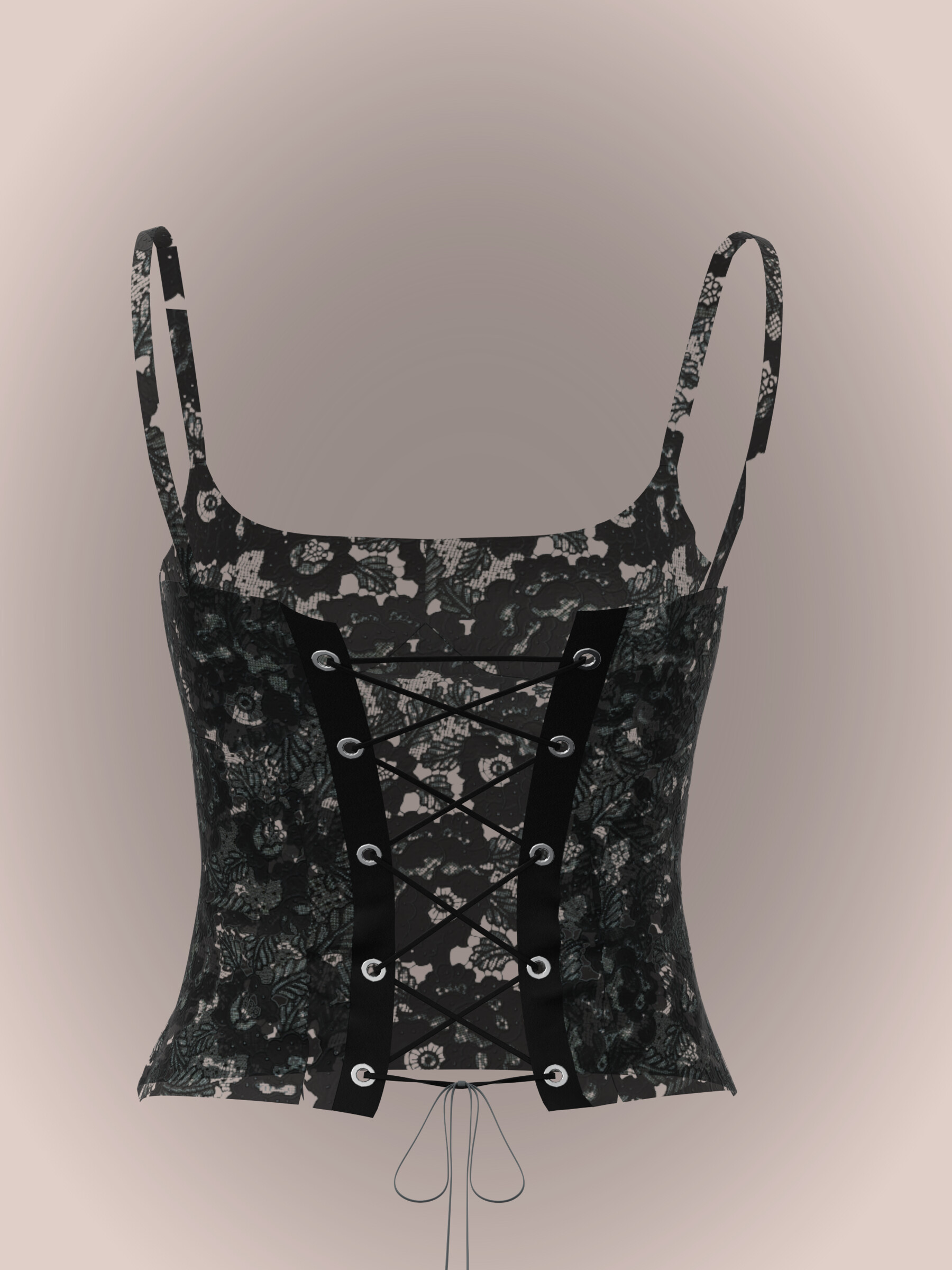 ArtStation - 3D WOMAN LACE BRA | Resources