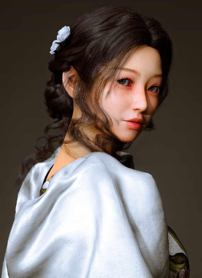 ArtStation - Fujita for Genesis 8 Female Character | Game Assets