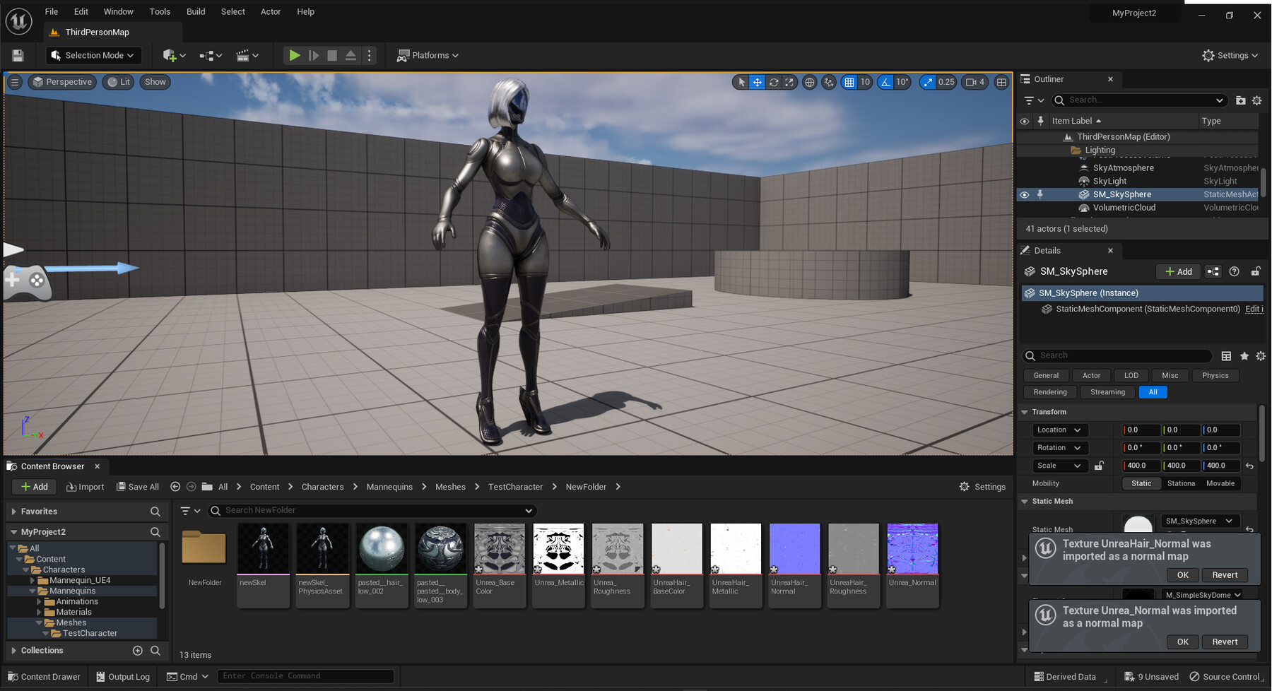 ArtStation - Unreal 5 Skeleton EDITOR (Maya) | Game Assets