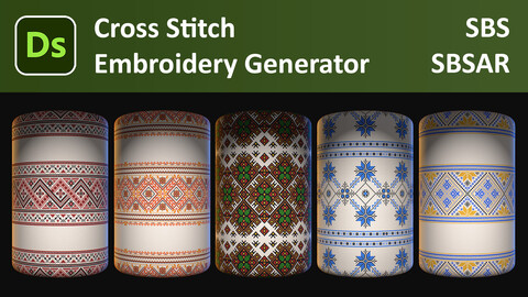 Cross Stitch Embroidery Generator