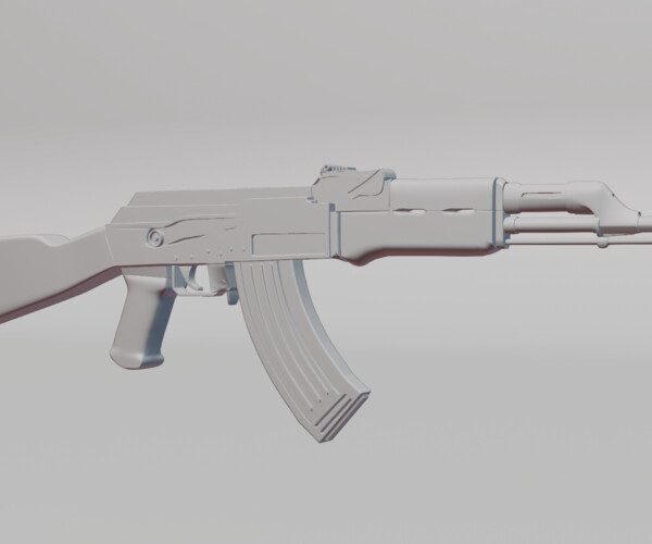 ArtStation - AK-47 | Game Assets