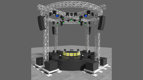 3D Model Stage 1 - 360 Degree