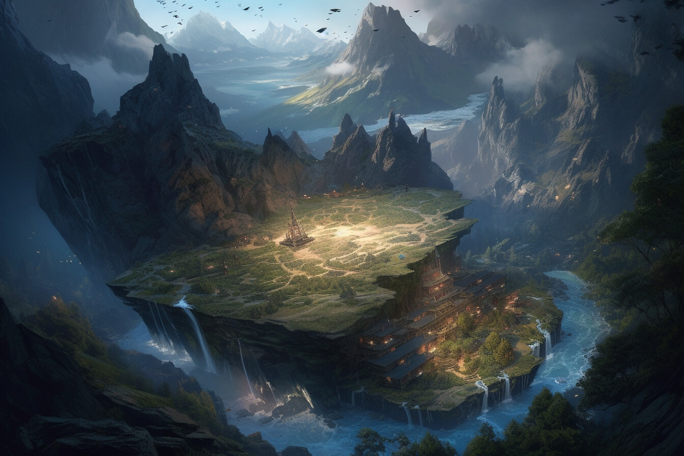 ArtStation - Cartographer of Imagination: Navigating the Realm where 