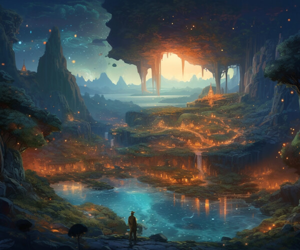 ArtStation - Cartographer of Imagination: Navigating the Realm where ...