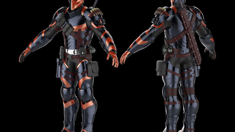 Deathstroke 3d printable model