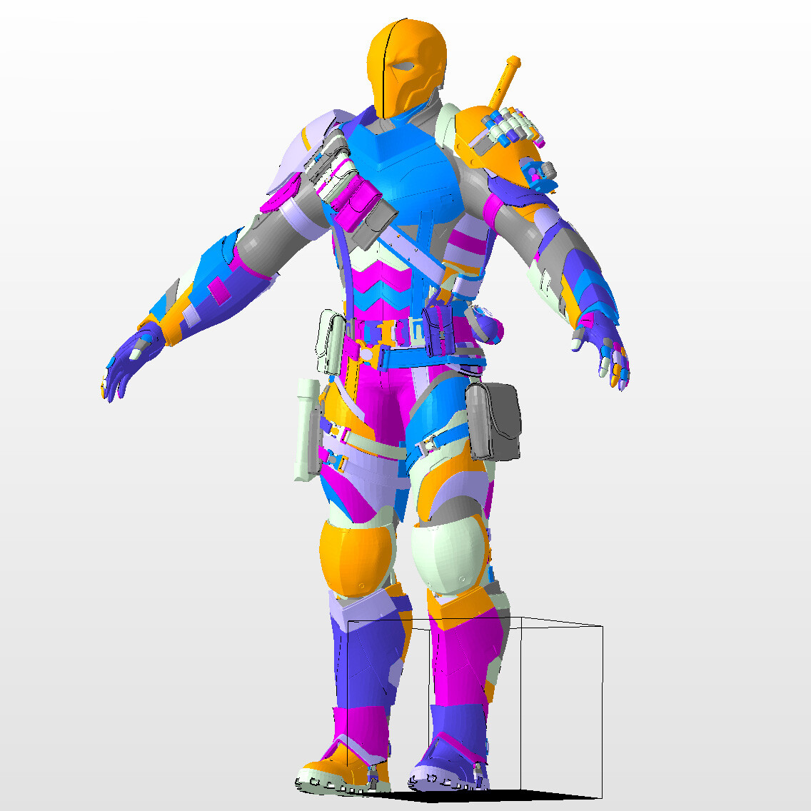 Artstation Deathstroke 3d Printable Model Resources