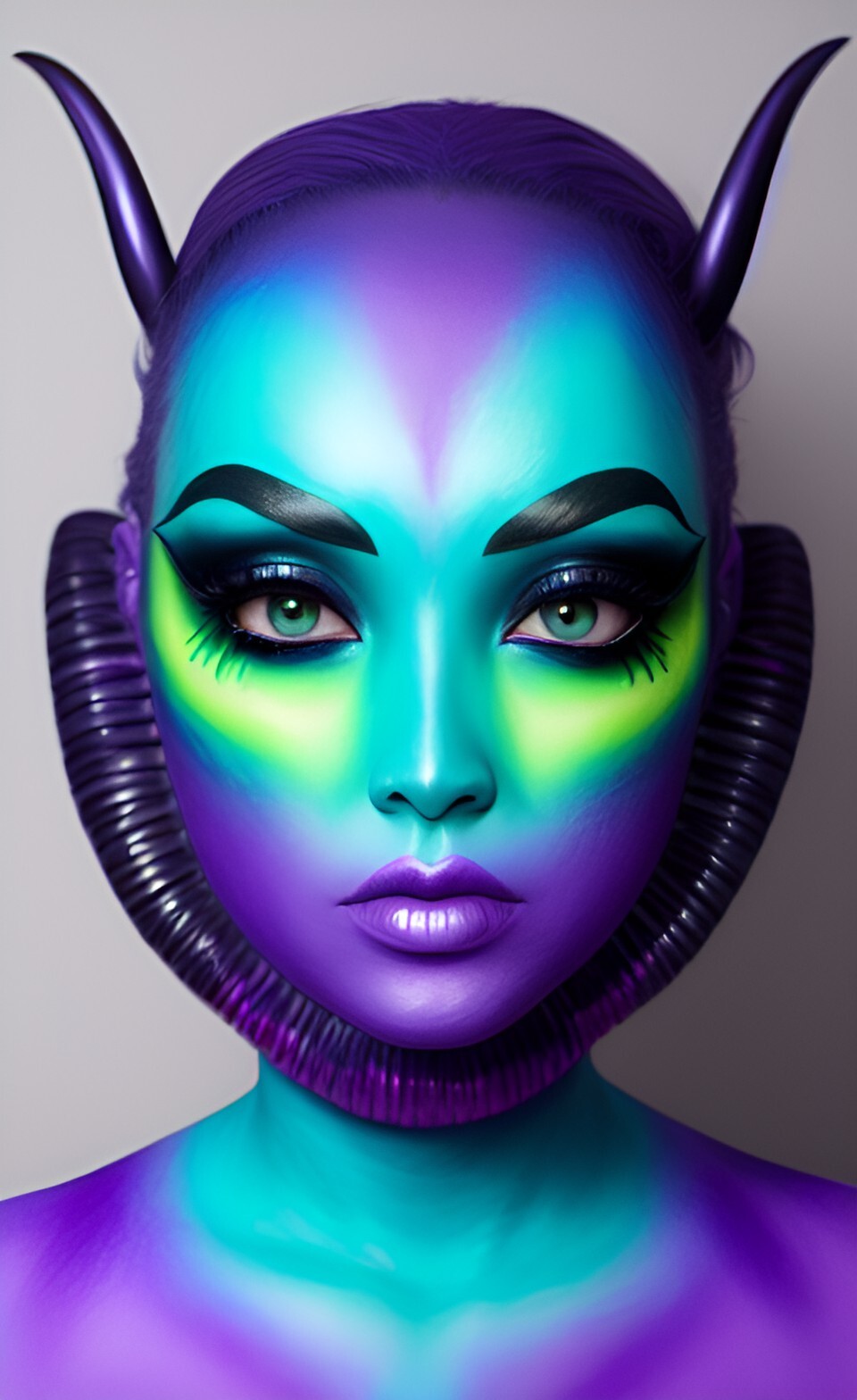 ArtStation - alien makeup 500 jpg wombo art pack | Artworks