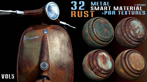 32 rust metal smart material - Vol 5