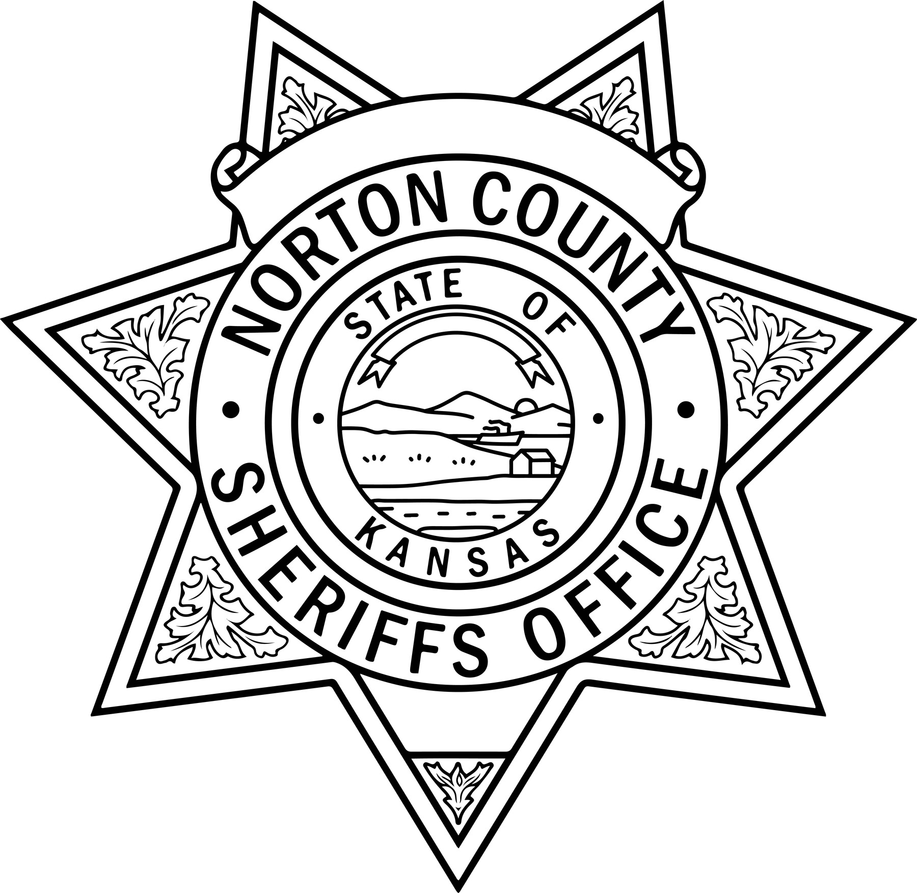 ArtStation - Norton County KS Sheriff's Department Badge svg vector ...