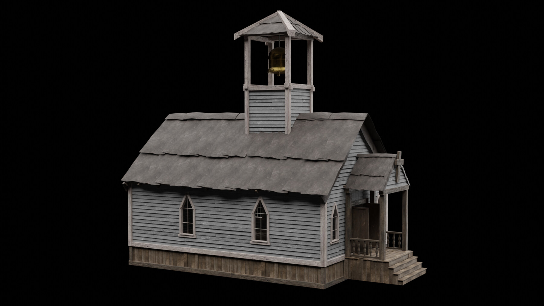 ArtStation - WILD WEST WESTERN CHURCH CHAPEL CATHEDRAL TEMPLE ...