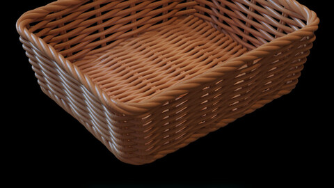 WOVEN BASKET: 3D PRINTABLE MODEL