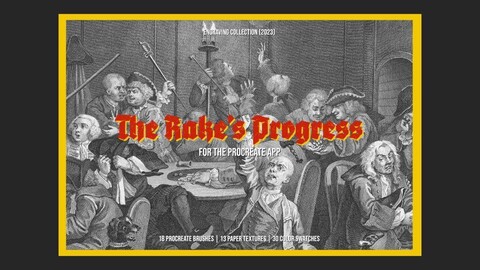 The Rake's Progress Procreate Kit