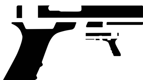 glock 17 silhouette