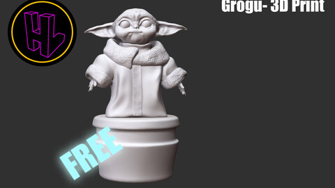 Grogu- 3D print