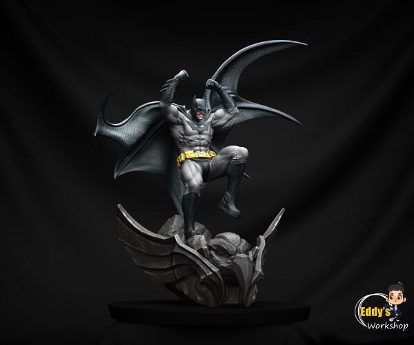 ArtStation - Batman - 3D STL Ready to Print | Resources