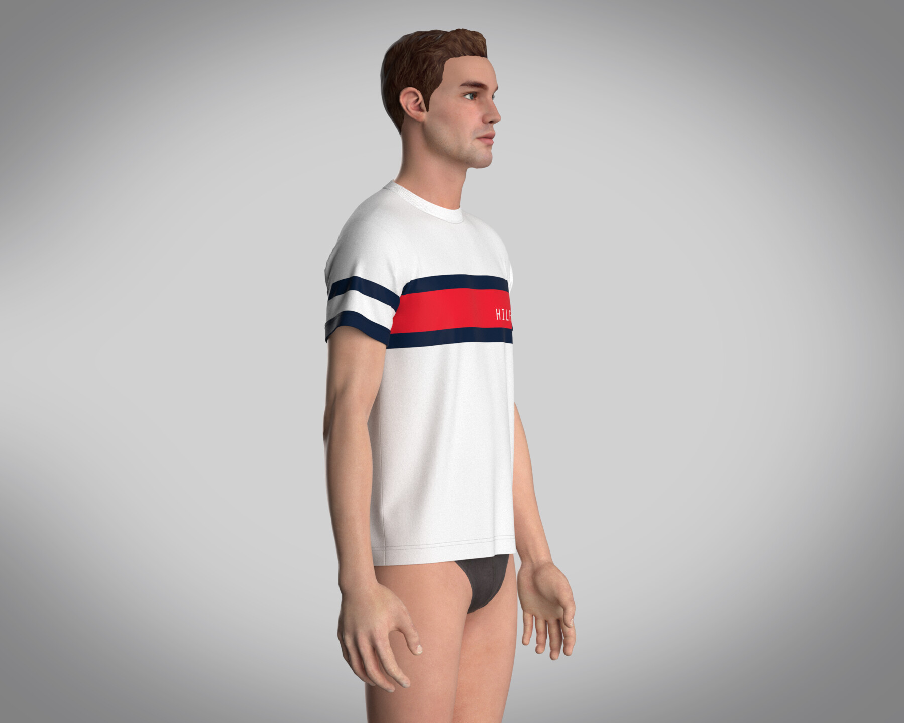 Tommy Hilfiger T-Shirt 3D model