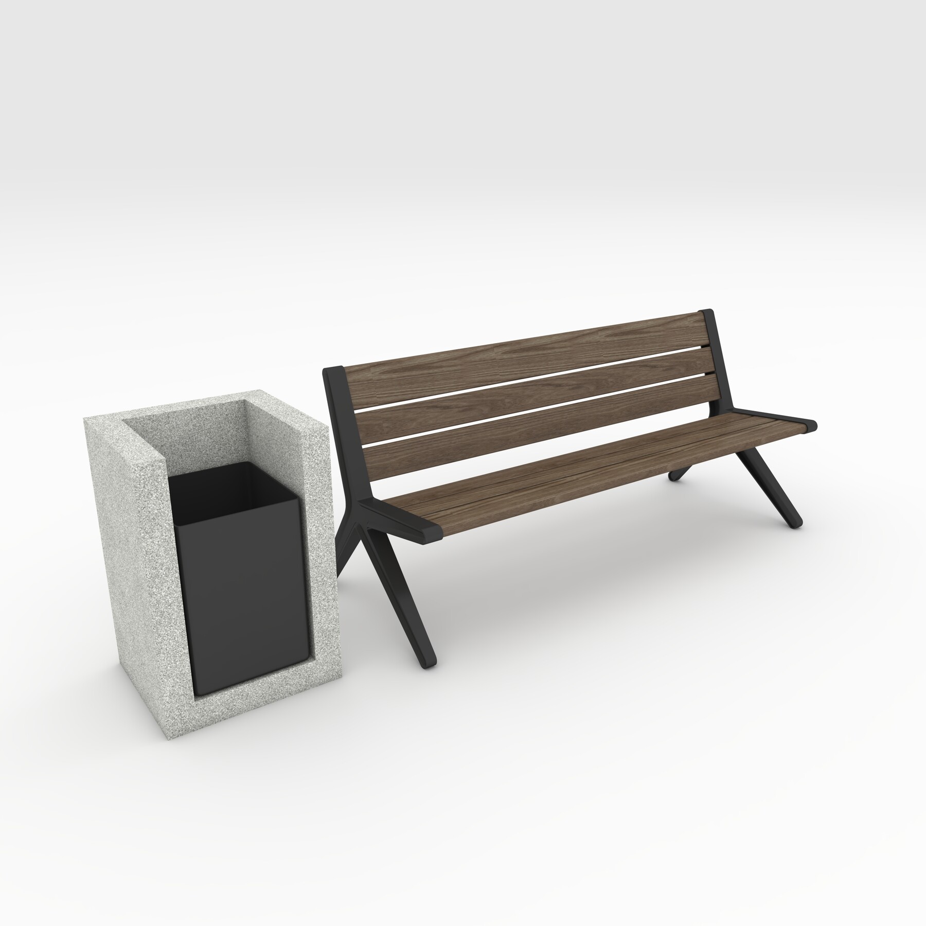 ArtStation - Park Bench