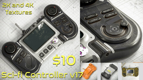 Sci-Fi Controller V17 PBR