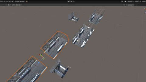 Unity 香港 Hong Kong Mass Transit Railway Train (modular)