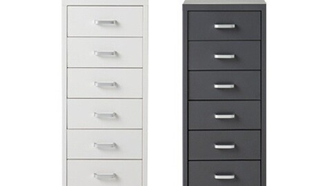 Jack iron 6-tier chest of drawers